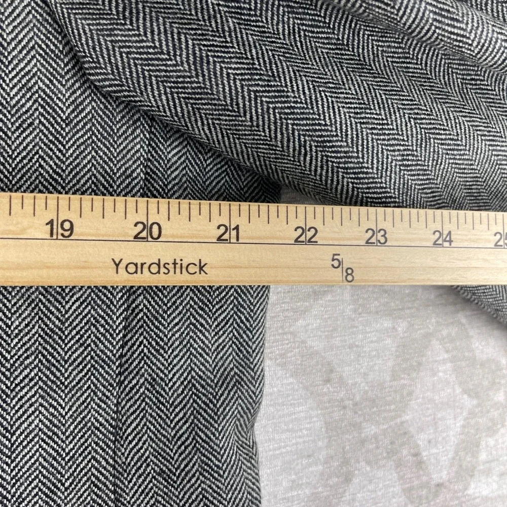 Lauren‎ Ralph Lauren Sport Coat Mens 42R Gray Excellent Herringbone Lambswool